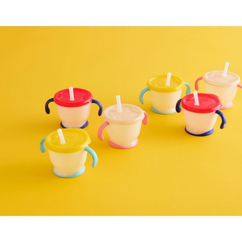 릿첼 AQ 첫걸음 머그 스텝업 빨대컵 세트 후기 분석 - 종합 구성도