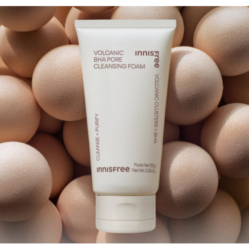 이니스프리 화산송이 모공 바하 클렌징 폼 후기 분석 - 제형 상세 이미지