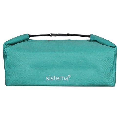Sistema 벤토 접이식 쿨러 도시락 가방 4L, 민티틸, 1개