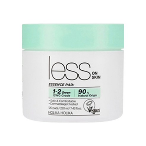 홀리카홀리카 레스온스킨 에센스 패드 160g 이미지 2