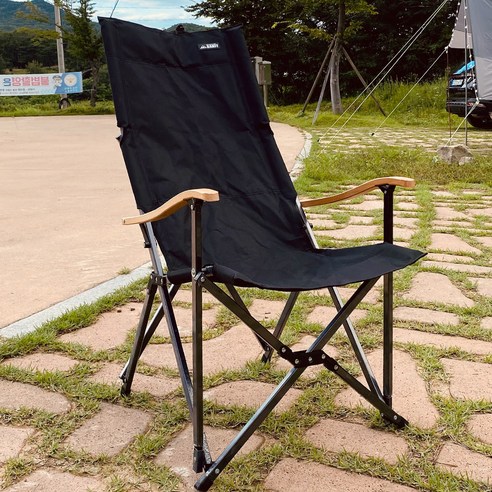 밴프 시그니처 릴렉스 특대 캠핑의자 후기 분석 - 편안한 각도