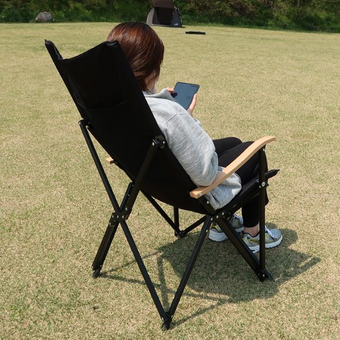 밴프 시그니처 릴렉스 특대 캠핑의자 후기 분석 - 폴딩 및 수납 형태