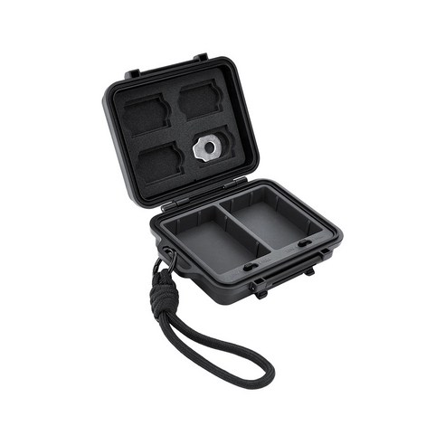 JJC 소니 NP-FZ100 캐논 LP-E6 후지 NPW-235 니콘 EN-EL15 배터리 보관 케이스, 1개, JBC-K2CAS