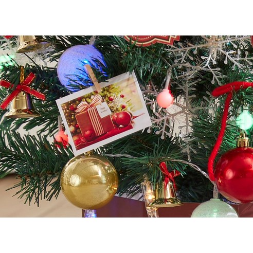 하우쎈스 크리스마스 장식 소품 근접샷 후기