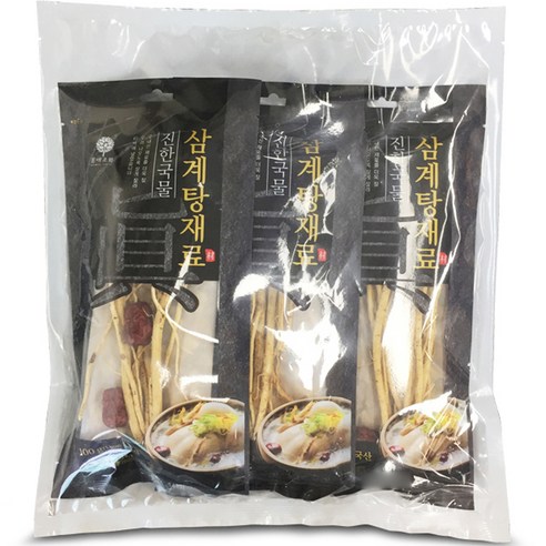 몸애조화 진한국물 삼계탕재료 100g, 3개 맛있게 먹은 솔직 후기 썸네일