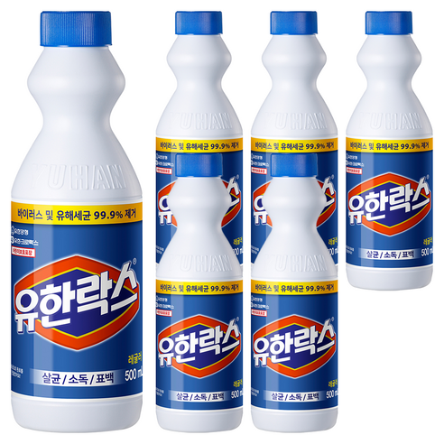 유한락스 레귤러, 500ml, 6개