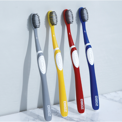 2080 슈퍼클린 초극세모 칫솔 후기 분석 - 실사용 예시 이미지