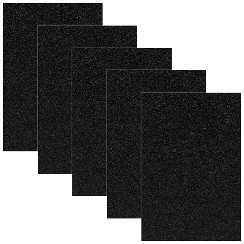 디제이폼보드 컬러 우드락 검은색 610 x 910 mm, 5mm, 5개