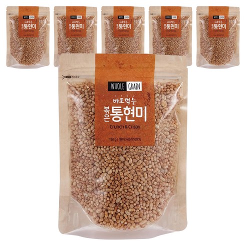 태광선식 볶은 통현미, 130g, 6개