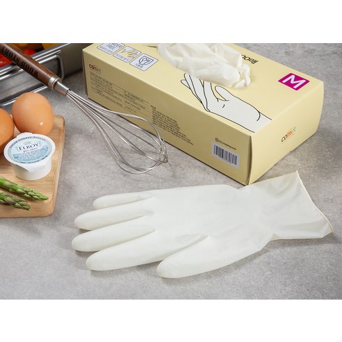 코멧 라텍스장갑 100매입 이미지 3