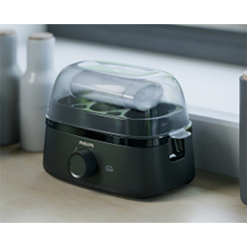 필립스 3000시리즈 에그 쿠커의 다용도 활용 모습 및 계량컵 사용 후기