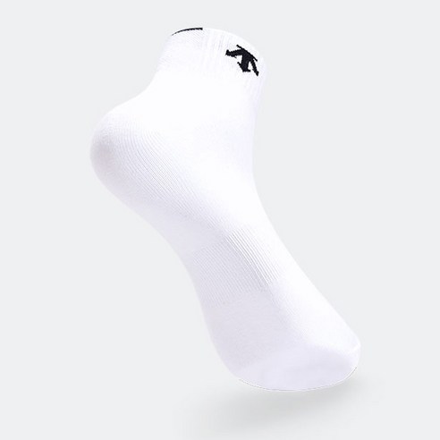 데상트 남성용 목로고 발목양말 4켤레 세트 이미지 3