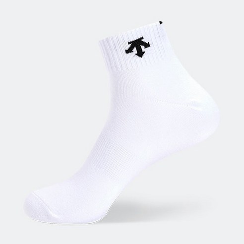 데상트 남성용 목로고 발목양말 4켤레 세트 이미지 2