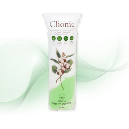 클리오닉 무형광 퓨어 양면 화장솜 이미지 3