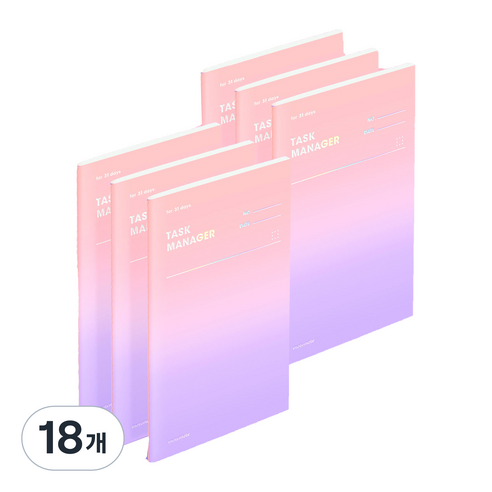 모트모트 태스크 매니저 31DAYS 플래너, 드림캐처, 18개