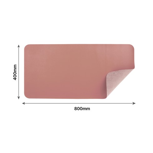 그리디파머스 경량형 가죽 마우스 키보드 책상 장패드 후기 분석 - 데스크테리어 활용 예시