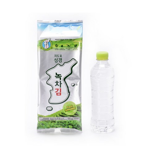 지도표 성경 녹차김 후기 분석 - 넉넉한 4봉지 세트 구성