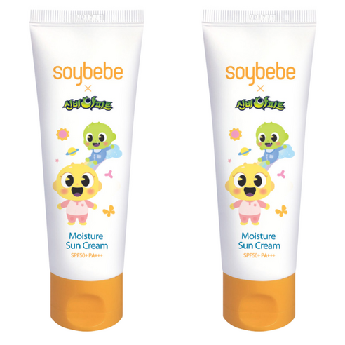 소이베베 신비아파트 유아용 선크림 SPF50+ PA+++, 80g, 2개