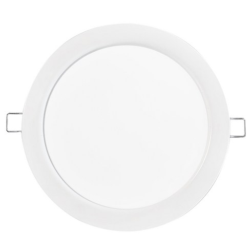LED 등기구 고정형 방습용 15cm 15W, 화이트 + 주백색, 1개