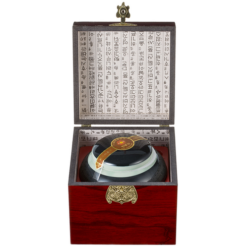 지리산 한봉 고가구 야생화꿀 + 고급 케이스 + 보자기 선물세트 1kg, 1개 이미지 3