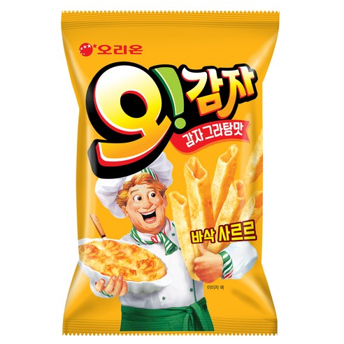 오리온 오감자 그라탕 스낵, 50g, 1개