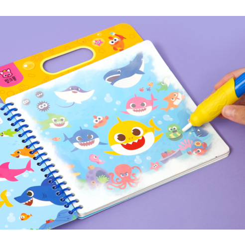 두들북 2종 세트 아기상어 + 핑크퐁 이미지 4