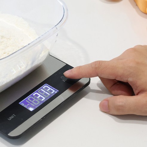 키볼리 디지털 백라이팅 터치식 스테인리스 주방 전자저울 솔직 후기 | 실사용자 리뷰 분석 - 상품 이미지 4