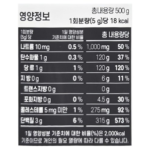 헬씨허그 산양유 단백질 100 500g, 1개 운동러 솔직 후기 | 실사용 리뷰 - 상품 이미지 2