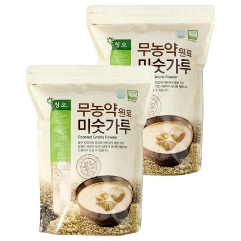 청오건강 무농약원료 미숫가루 1kg, 2개 솔직 후기 | 실사용자 리뷰 분석 썸네일