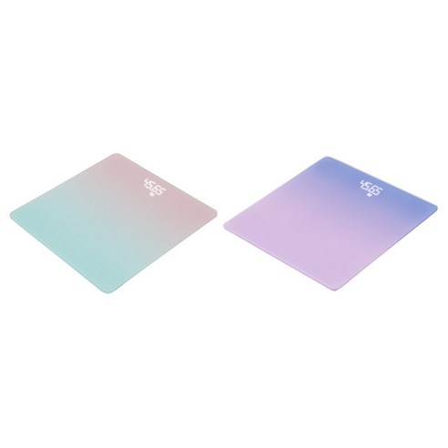 블루스타 실내 온도측정가능 LED 파스텔 정밀 체중계 이미지 4