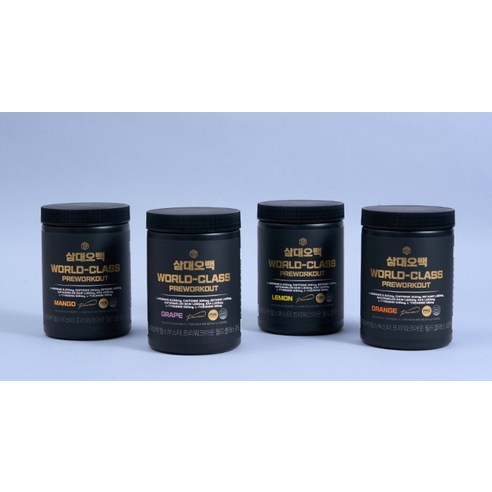 삼대오백 헬스부스터 프리워크아웃 월드클래스 레몬 300g, 1개 이미지 4