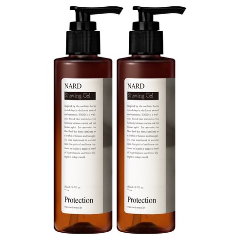 나드 카밍 프로텍션 쉐이빙젤 190ml, 2개 솔직 후기 | 실사용자 리뷰 분석 - 상품 이미지 1