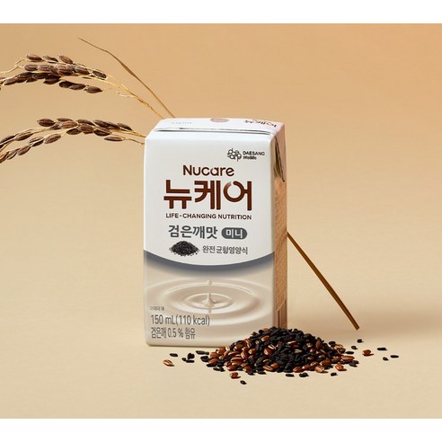 뉴케어 정품 검은깨맛 미니 완전균형영양식 150ml, 24개 이미지 3