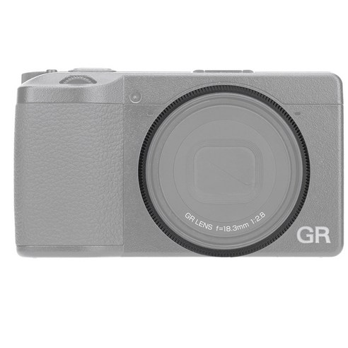 JJC 리코 GR3X 전용 카메라 렌즈링, RN-GR3X(블랙), 1개