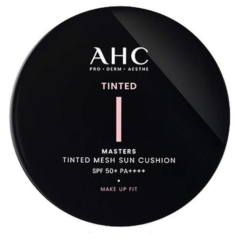 AHC 마스터즈 틴티드 메쉬 선쿠션 쿨베이지 SPF50+ PA++++, 15g, 1개