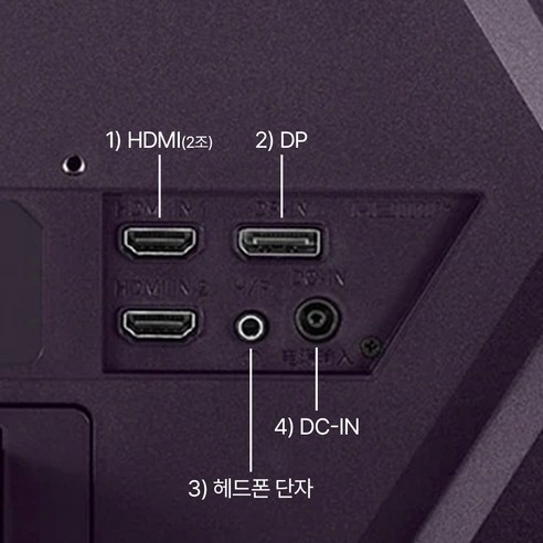 LG전자 FHD 울트라기어 게이밍 모니터 후기 분석 - 전원 어댑터