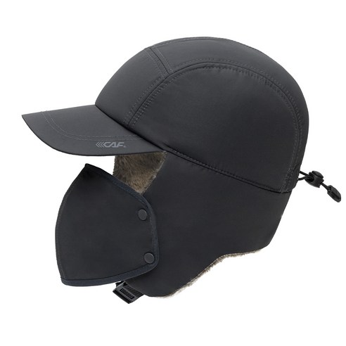 르까프 방한 모자 BS-149 + 파우치 세트 후기 분석 - 제품 측면 상세