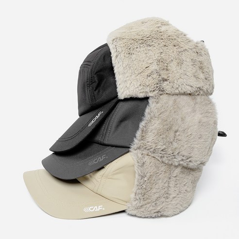 르까프 방한 모자 BS-149 + 파우치 세트 후기 분석 - 파우치 로고 상세