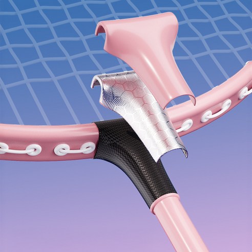 BOSHIKA 배드민턴 라켓 2p + 셔틀콕 3p + 헤드커버 2p + 그립밴드 2p + 가방 풀구성 이미지 3