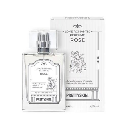 프리티스킨 러브 로맨틱 퍼퓸 로즈, 1개, 50ml