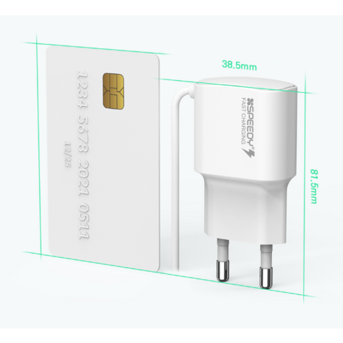 스피디 C타입 케이블 일체형 고속 충전기 15W 후기 분석 - 콤팩트한 사이즈와 휴대성