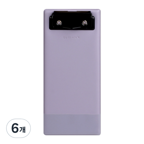 데얼스 메모 클립보드 MINI, 라벤더, 6개