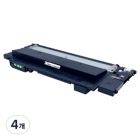 그래토너 삼성 CLT-K403S 호환 재생 토너, 검정, 4개