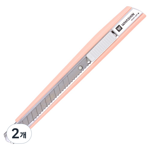 화신 커터칼 소 9mm KN-215, 피치, 2개