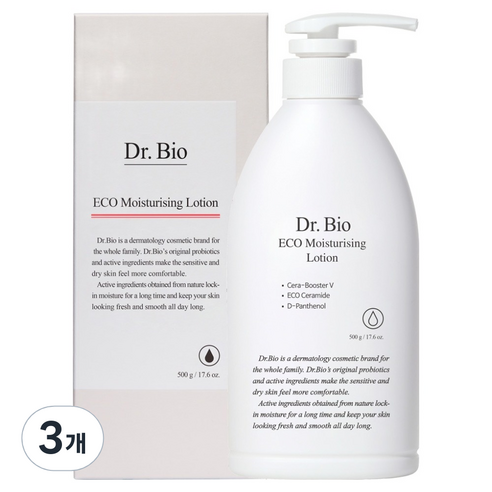 닥터바이오 에코 로션, 500g, 3개
