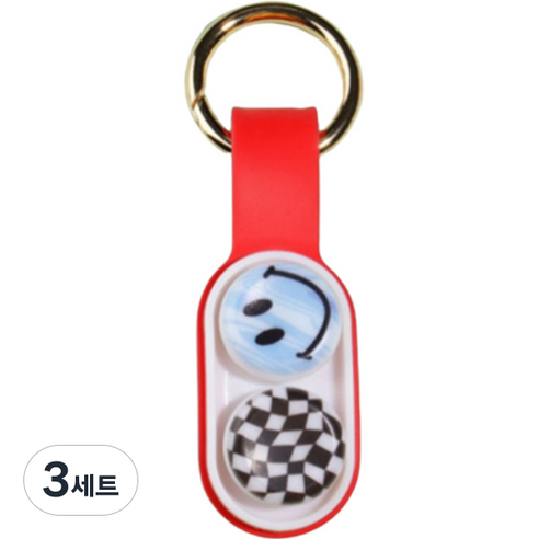 하이제이비 피젯 손 장난감 키링 + 팝 퍽 2p 세트, 랜덤발송, 3세트