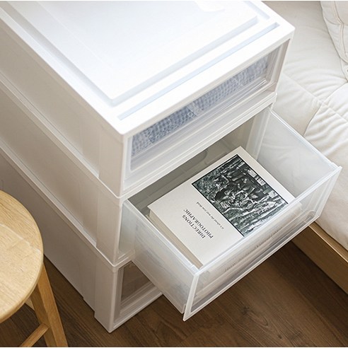 아이리스 시스템 수납박스 슬라이딩 서랍장 BC-500 후기 분석 - 측면 프레임 구조