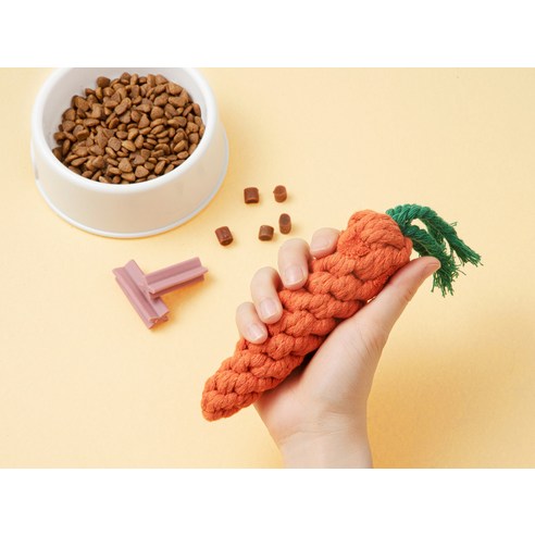 코멧 펫 당근 실타래 장난감 솔직 후기 | 실사용자 리뷰 분석 - 상품 이미지 4