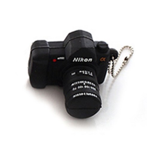 DSLR카메라모양 USB 8G, 블랙니콘, 8GB