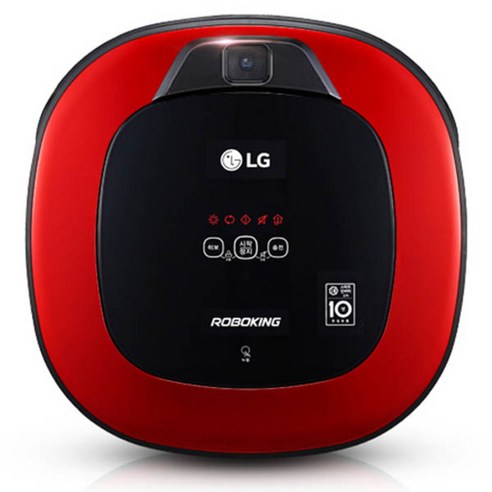 LG전자 로보킹 터보 로봇청소기, R55RIM, 샤이니 레드
